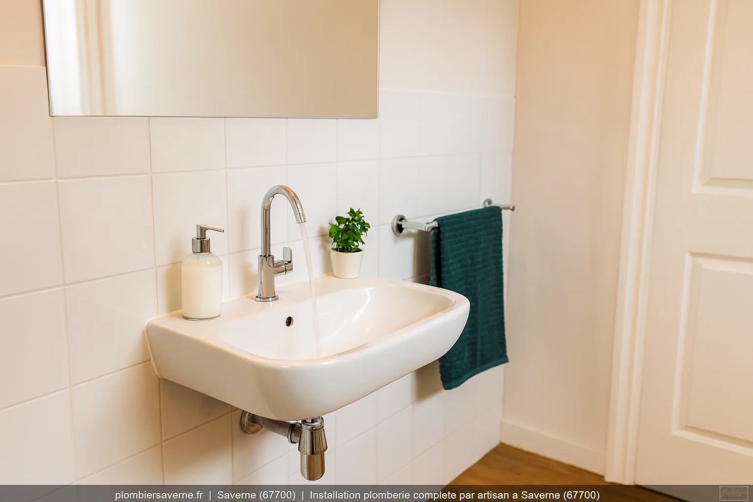 Installation plomberie complete par artisan a Saverne (67700)